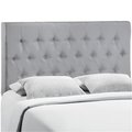 East End Imports Clique King Headboard- Gray MOD-5203-GRY